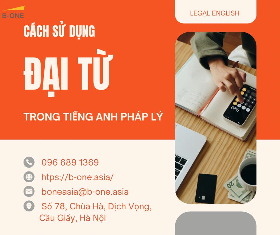 Đại Từ Trong Tiếng Anh Pháp Lý