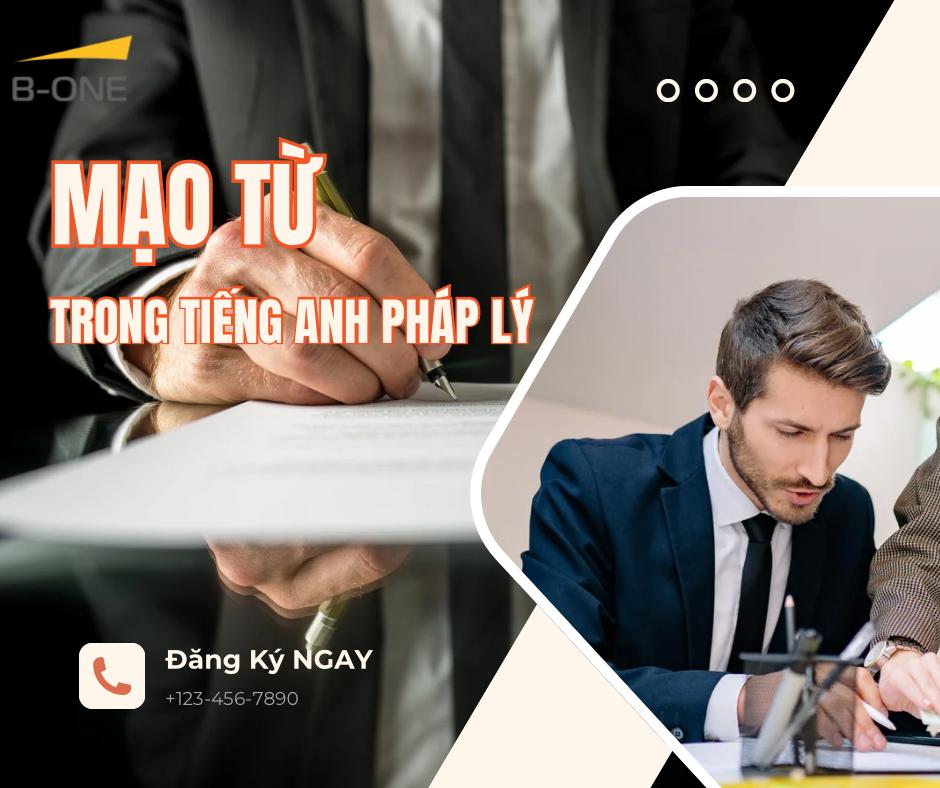 Mạo Từ Trong Tiếng Anh Pháp Lý